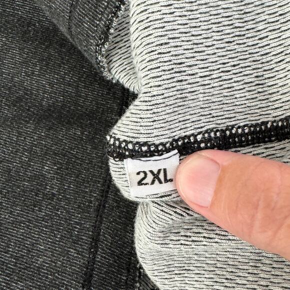 Affliction raw hem reversible shirt Mens 2XL Gray - Picture 11 of 14